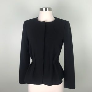 H&M Peplum Blazer Jacket Work